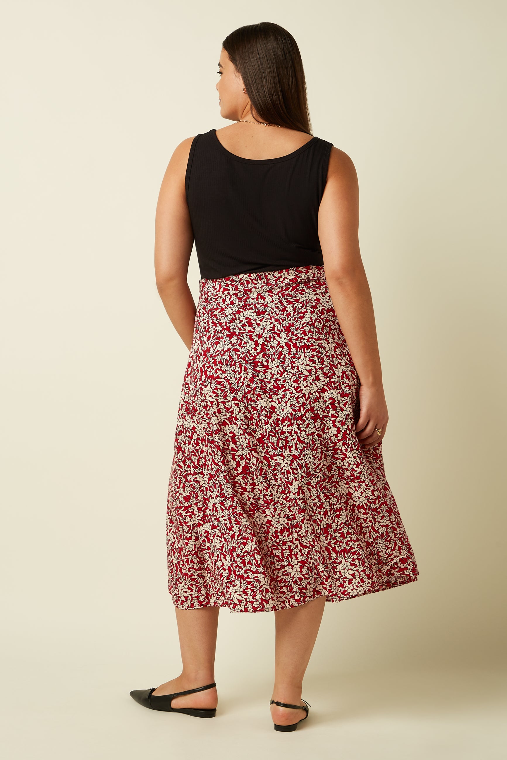 Laia Skirt Paradis - Chili Red