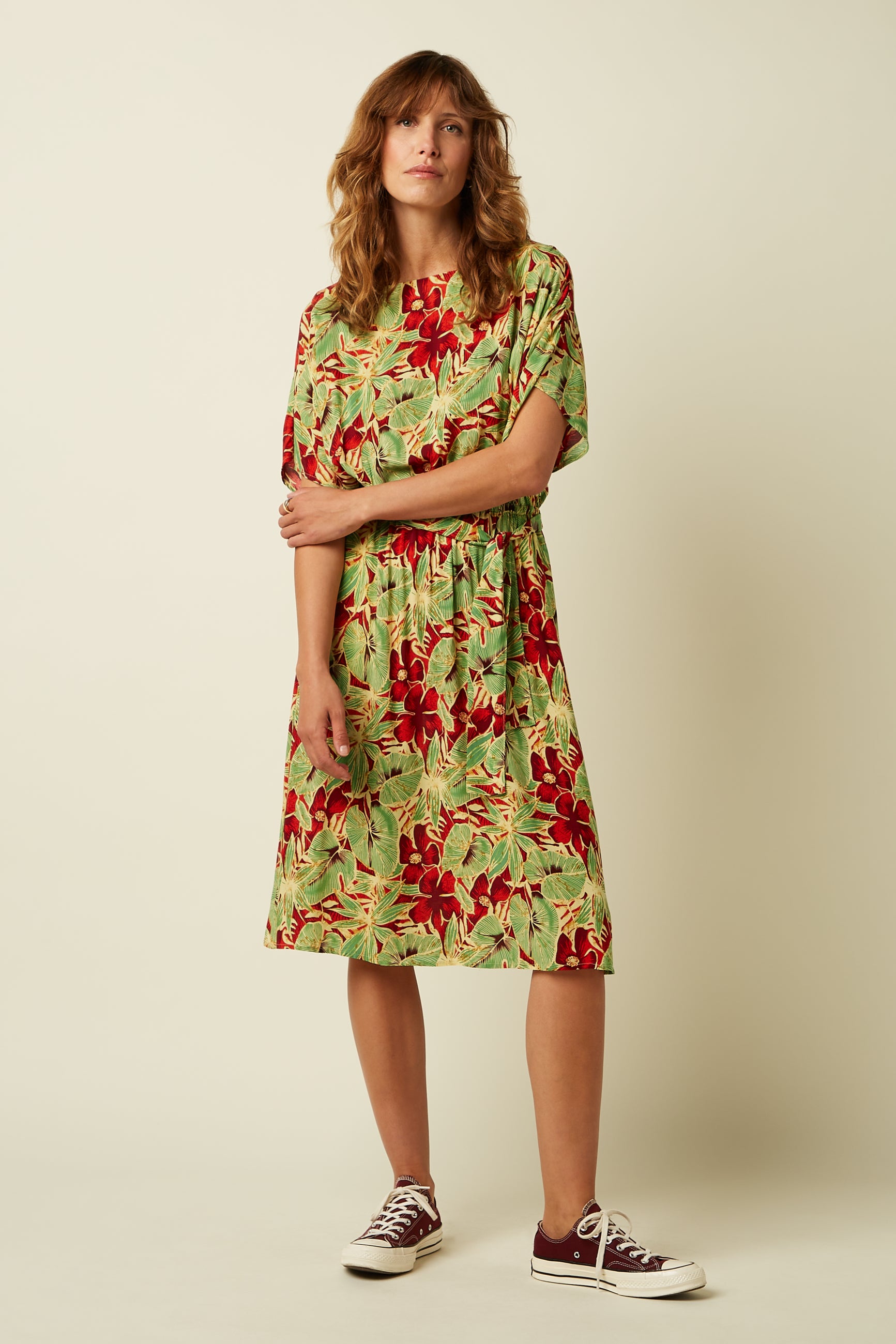 Marika Dress Rico - Fire Red