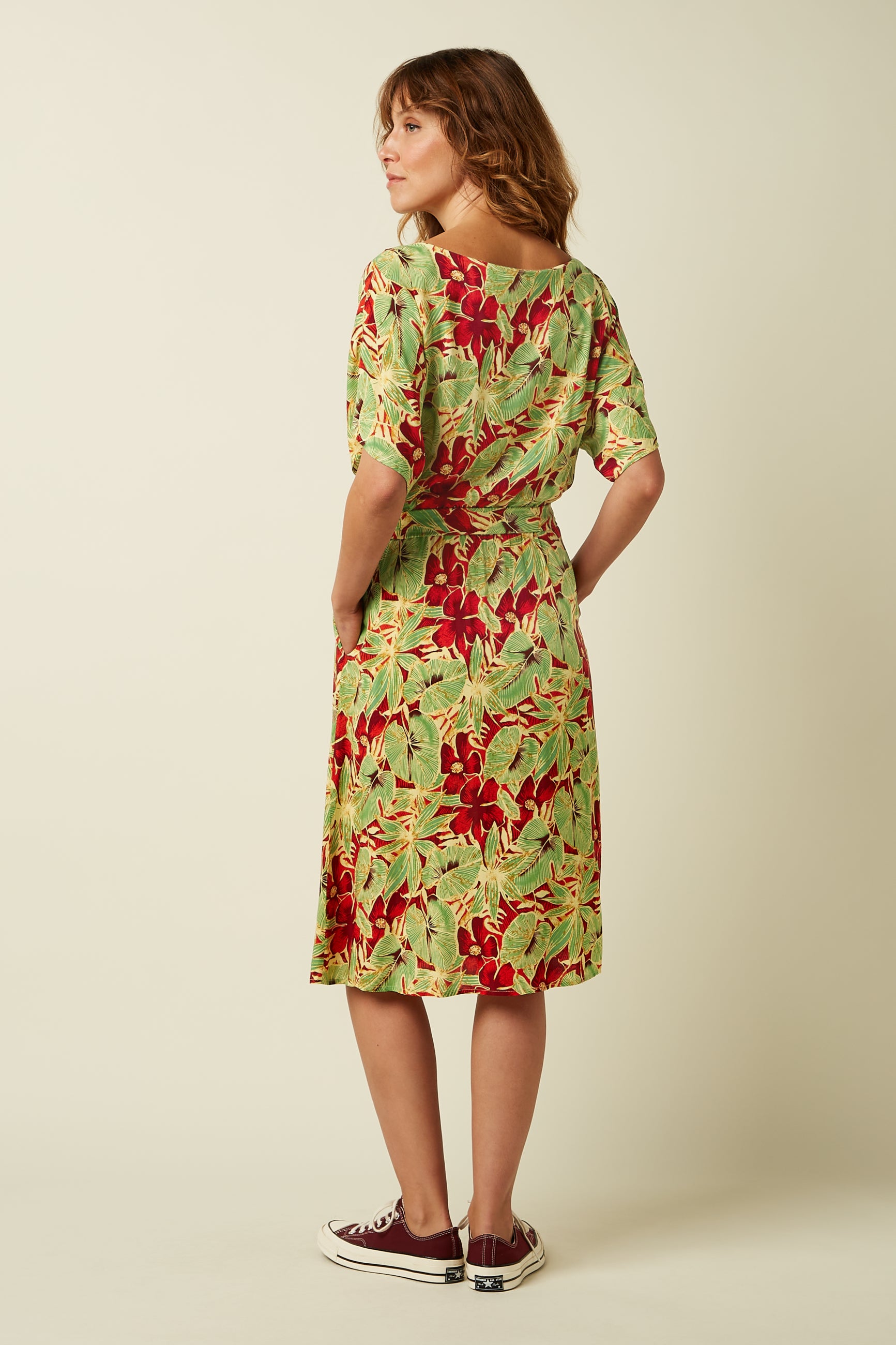 Marika Dress Rico - Fire Red