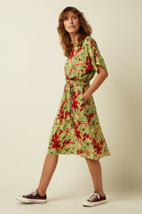 Marika Dress Rico - Fire Red