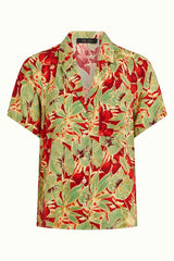 Bella Blouse Rico - Fire Red