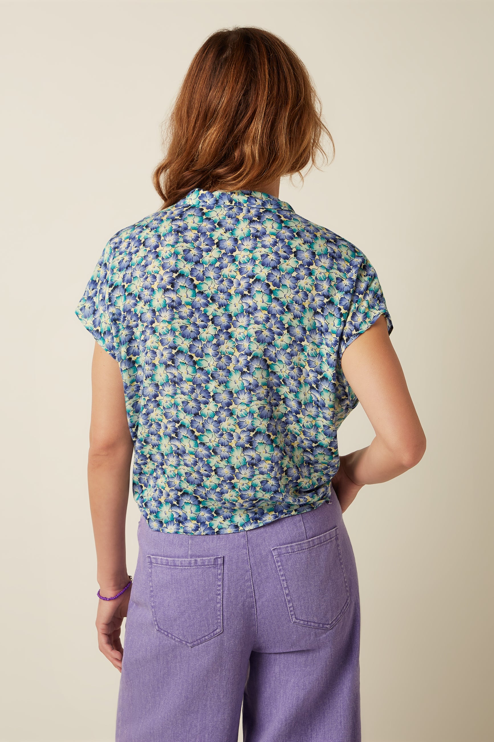 Keeva Blouse Azores - Beacon Blue