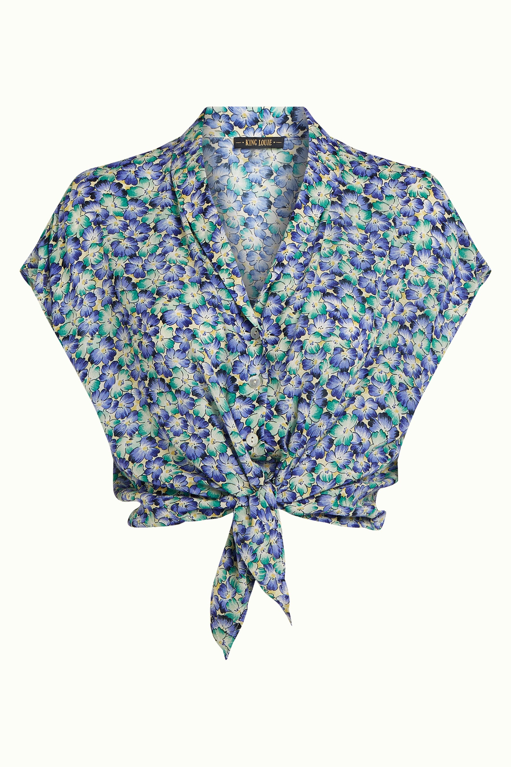 Keeva Blouse Azores - Beacon Blue