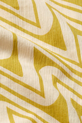 Ivana Dress Laguna Woven - Spring Yellow