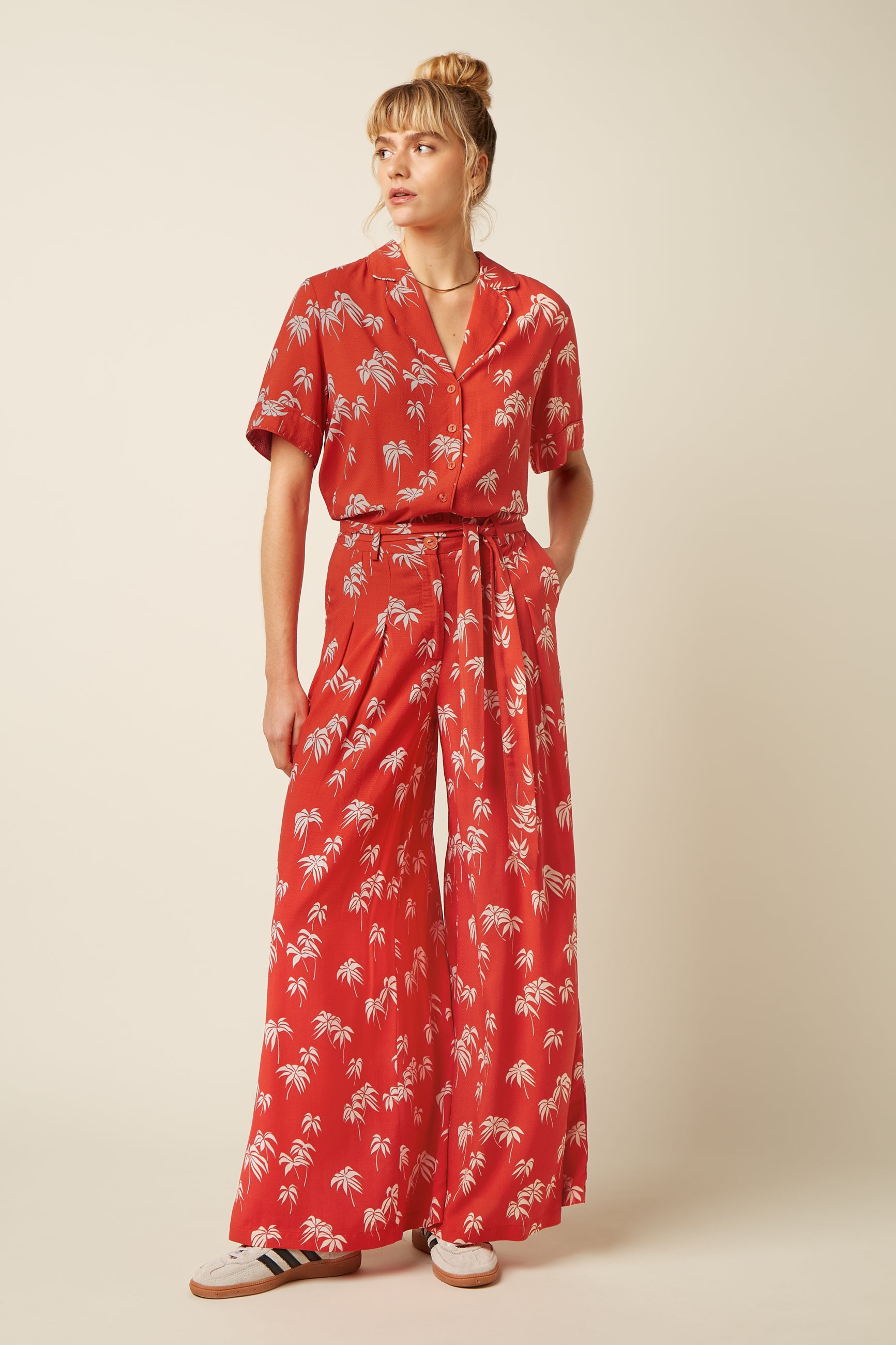 Elsie Blouse The Haze - Summer Fig