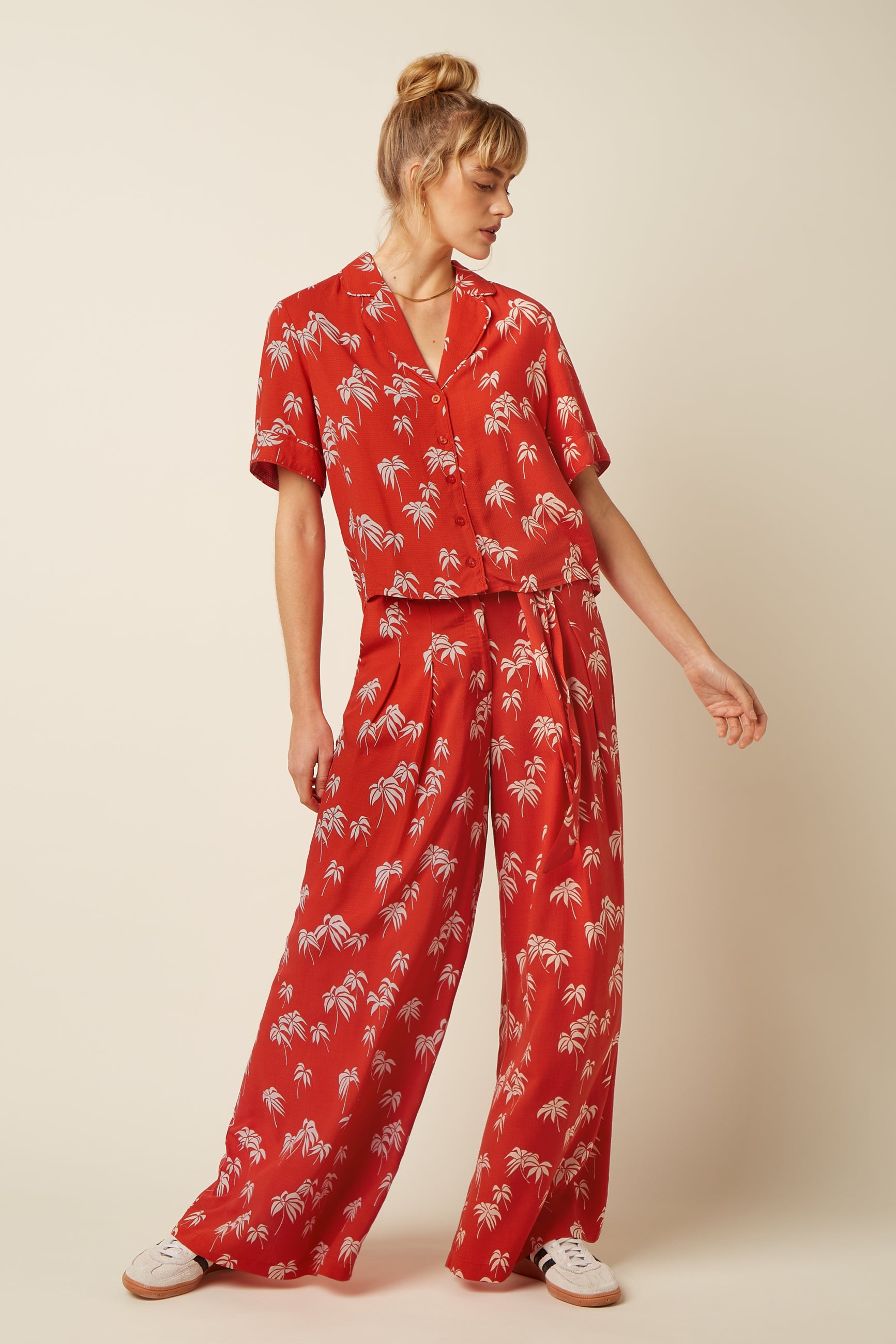 Elsie Blouse The Haze - Summer Fig