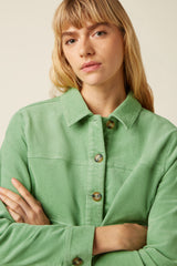 Pearl Jacket Corduroy - Sprucestone Mint