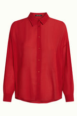 Fee Blouse Capo - Chili Red