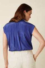 Amy Blouse Sista - Amparo Blue