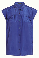 Amy Blouse Sista - Amparo Blue