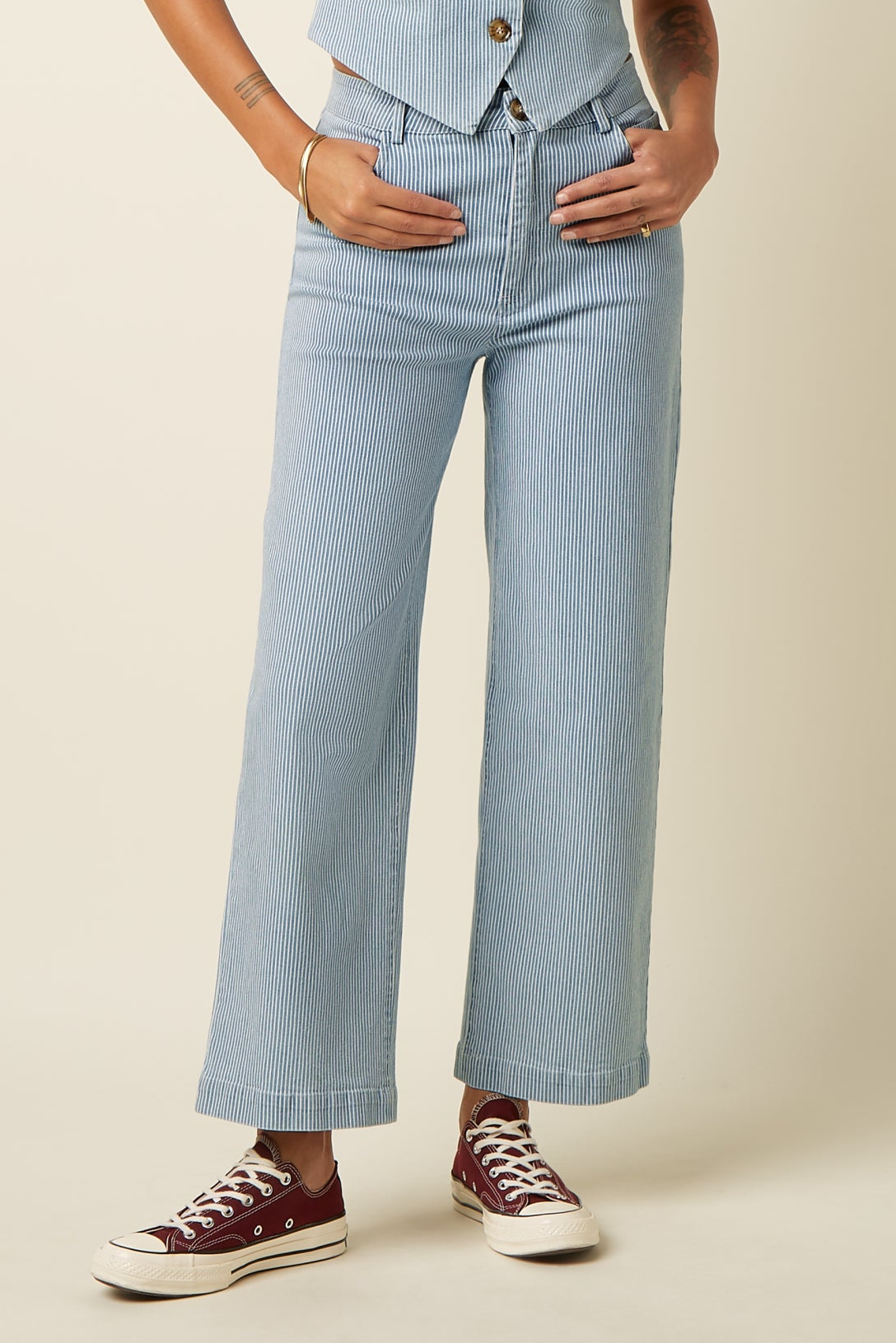 Beatriz Pants Corner Stripe