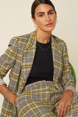 Federica Pants Kooks Check - Black