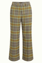 Federica Pants Kooks Check - Black