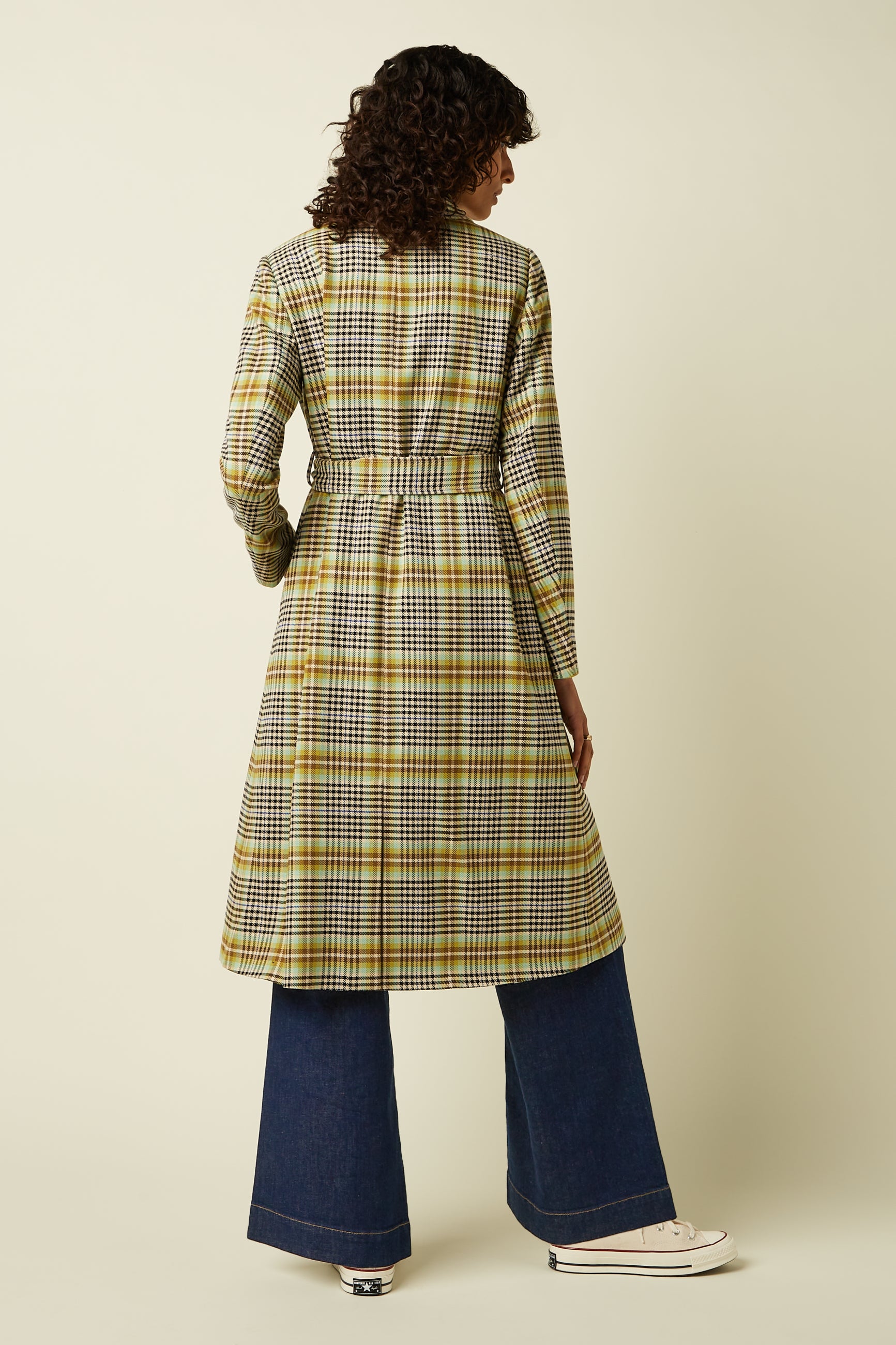 Arabella Coat Kooks Check - Black