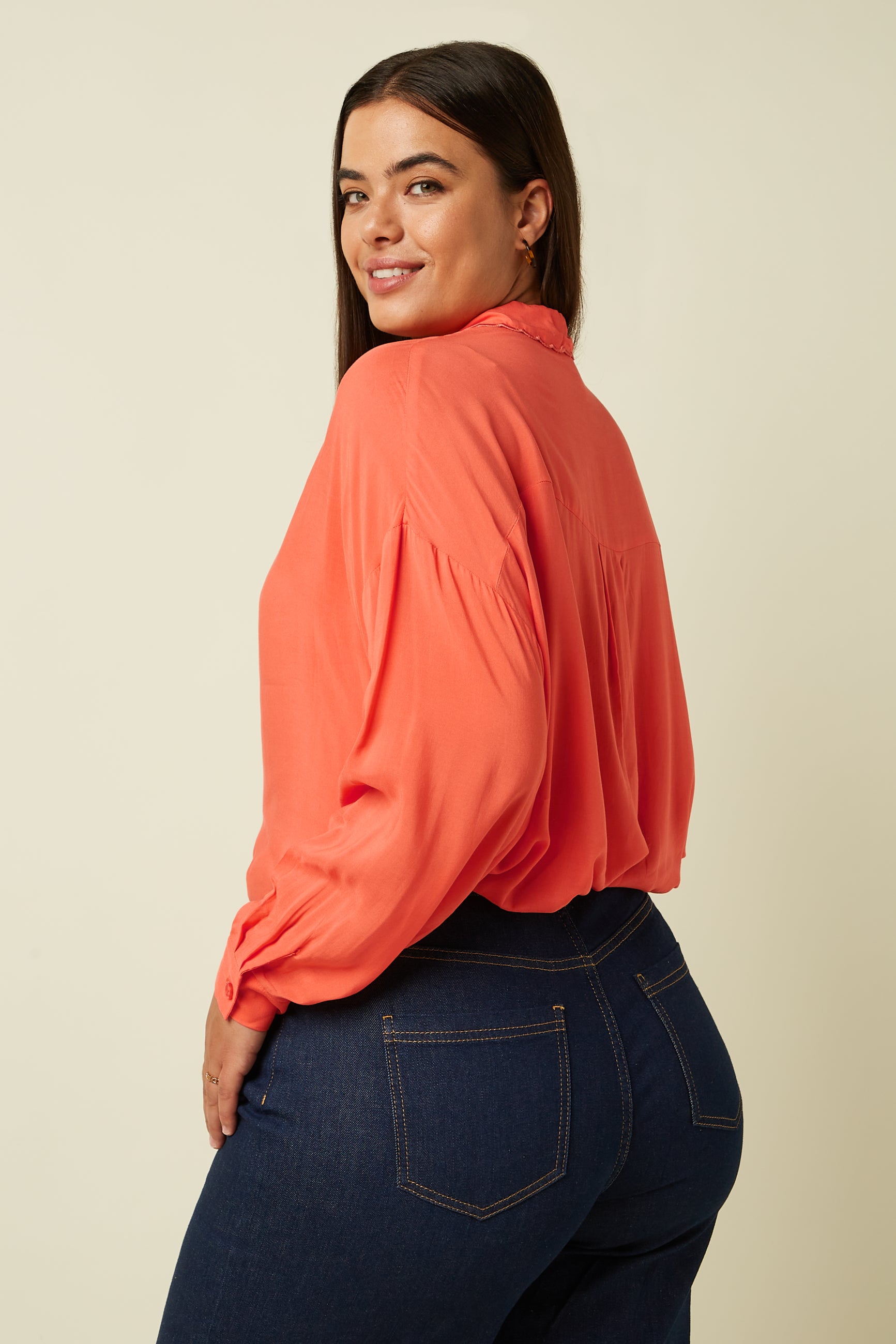 Fee Blouse Rhodes - Popsicle Orange