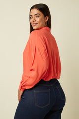 Fee Blouse Rhodes - Popsicle Orange