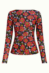 Ilaria Top Baia - Black