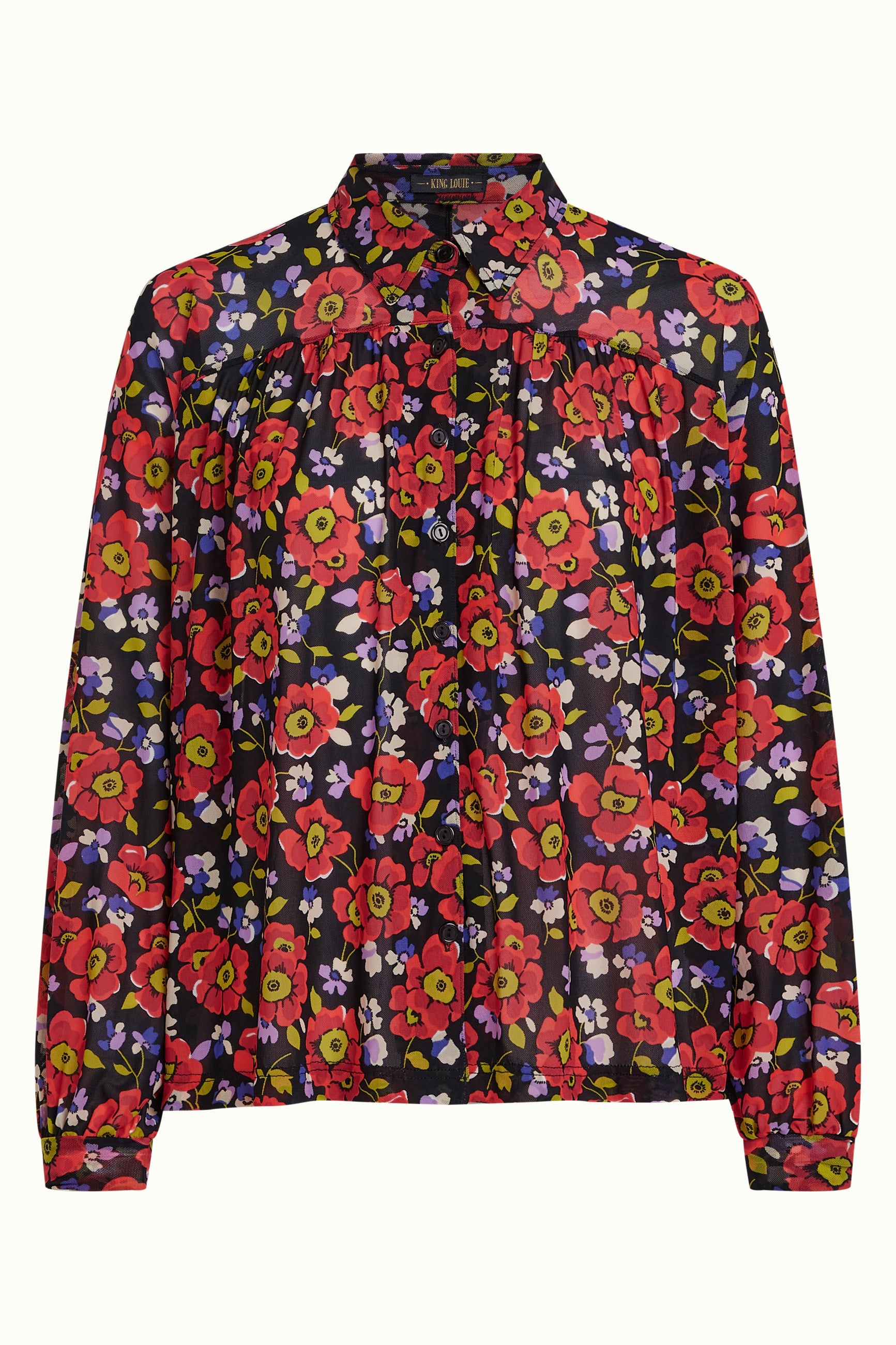 Leila Blouse Baia - Black