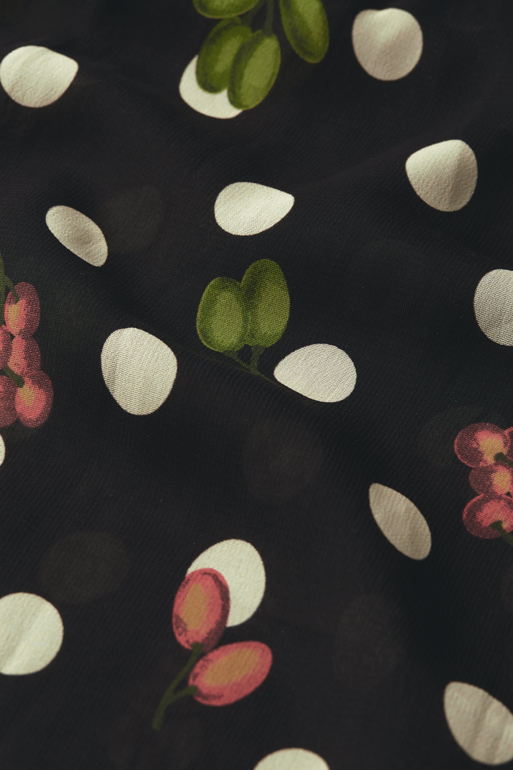 Leila Blouse Briny - Black