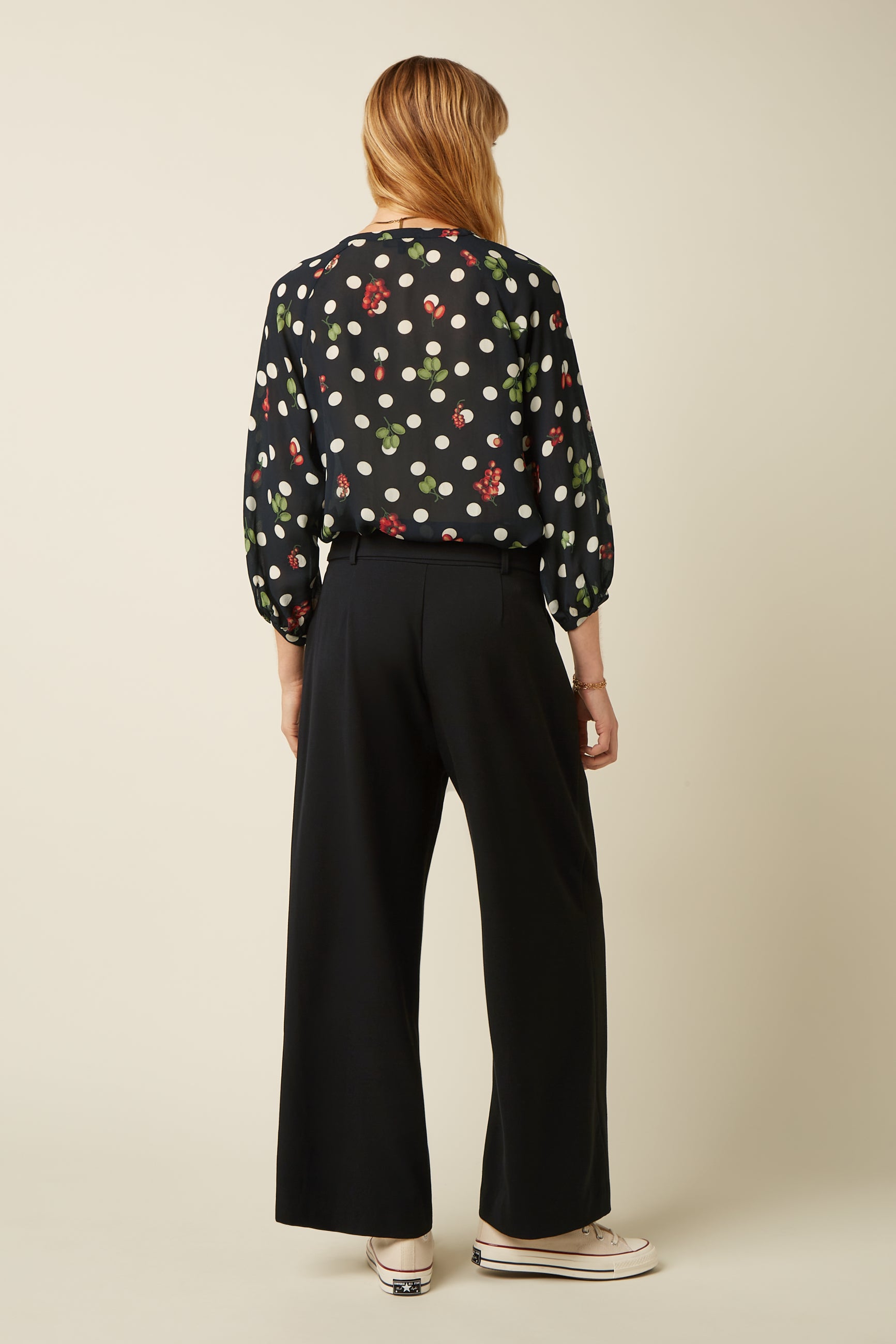 Cybil Blouse Briny - Black