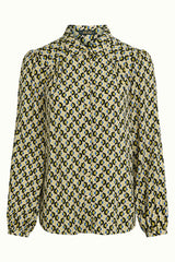 Carina Blouse Dottie - Cream