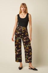 Fintan Cropped Pants La Rochelle - Black