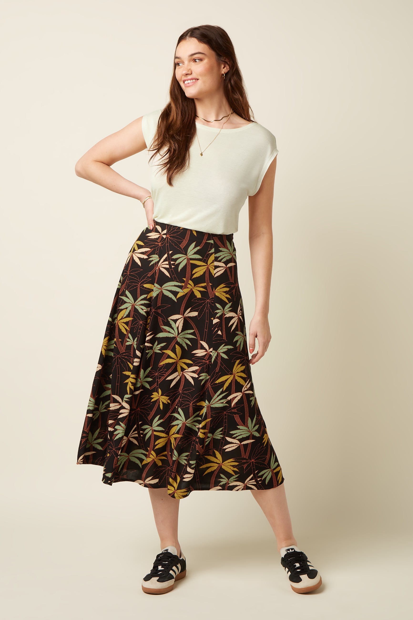 Laia Skirt La Rochelle - Black