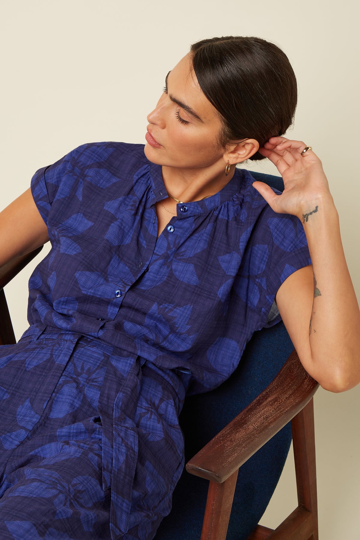 Stella Blouse Saline - Beacon Blue – King Louie
