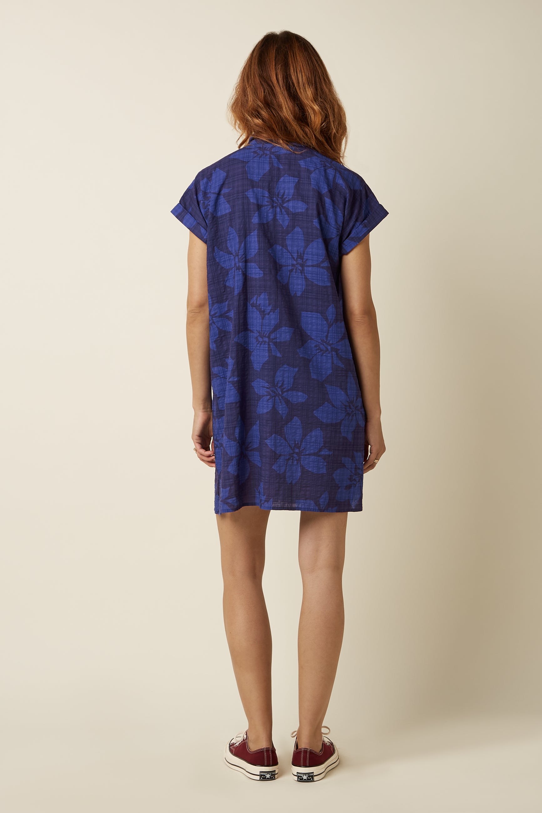 Mimi Tunic Dress Saline - Beacon Blue