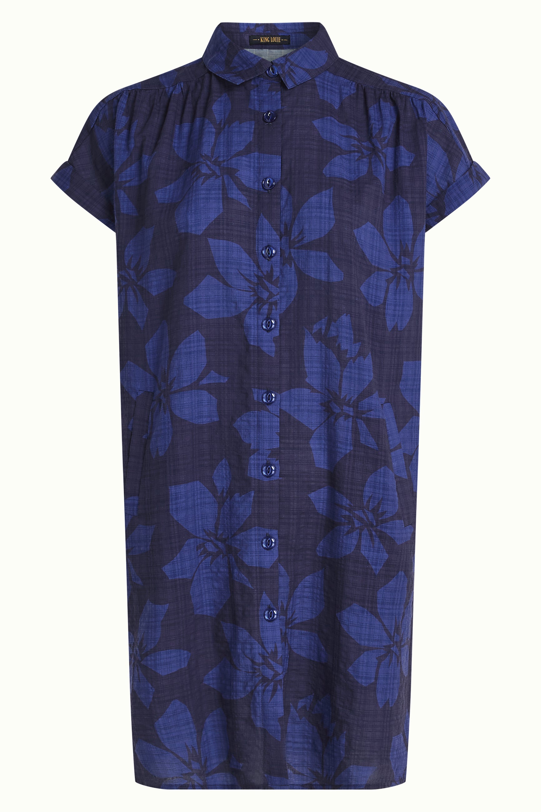 Mimi Tunic Dress Saline - Beacon Blue