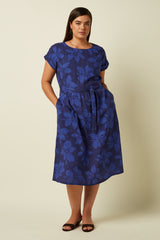 Betty Loose Fit Dress Saline - Beacon Blue