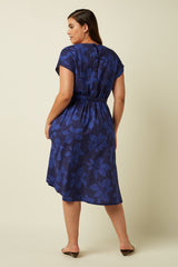 Betty Loose Fit Dress Saline - Beacon Blue