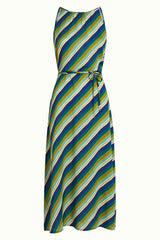 Hazel Midi Dress Cliff - Mazarine