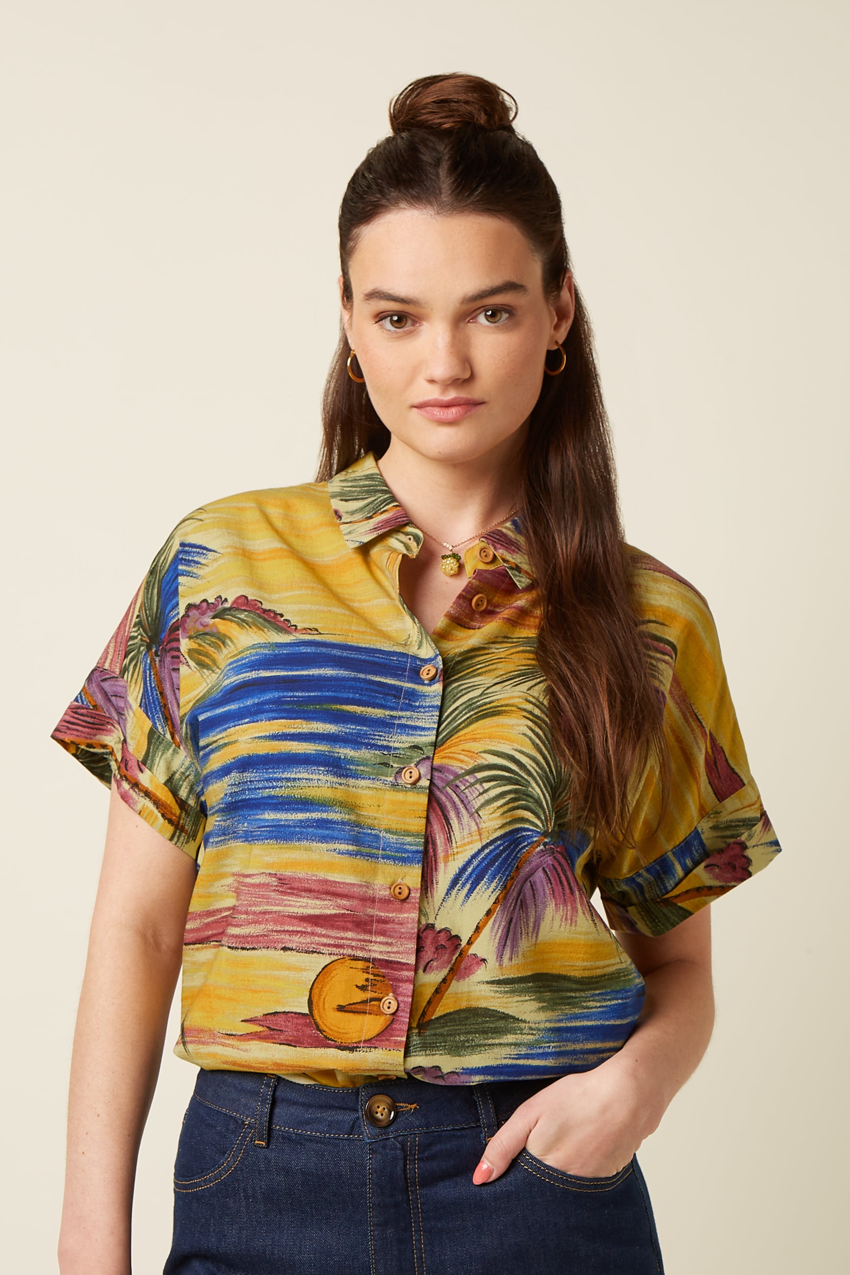 Rita Blouse Riche - Multi Color
