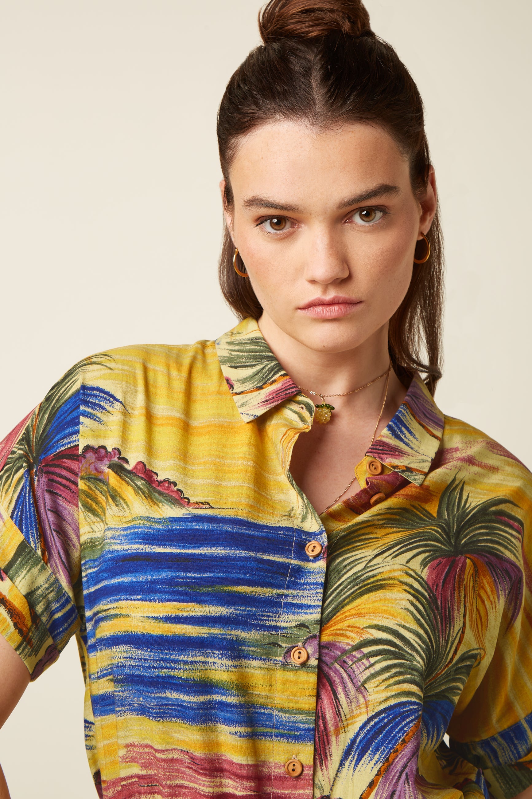 Rita Blouse Riche - Multi Color