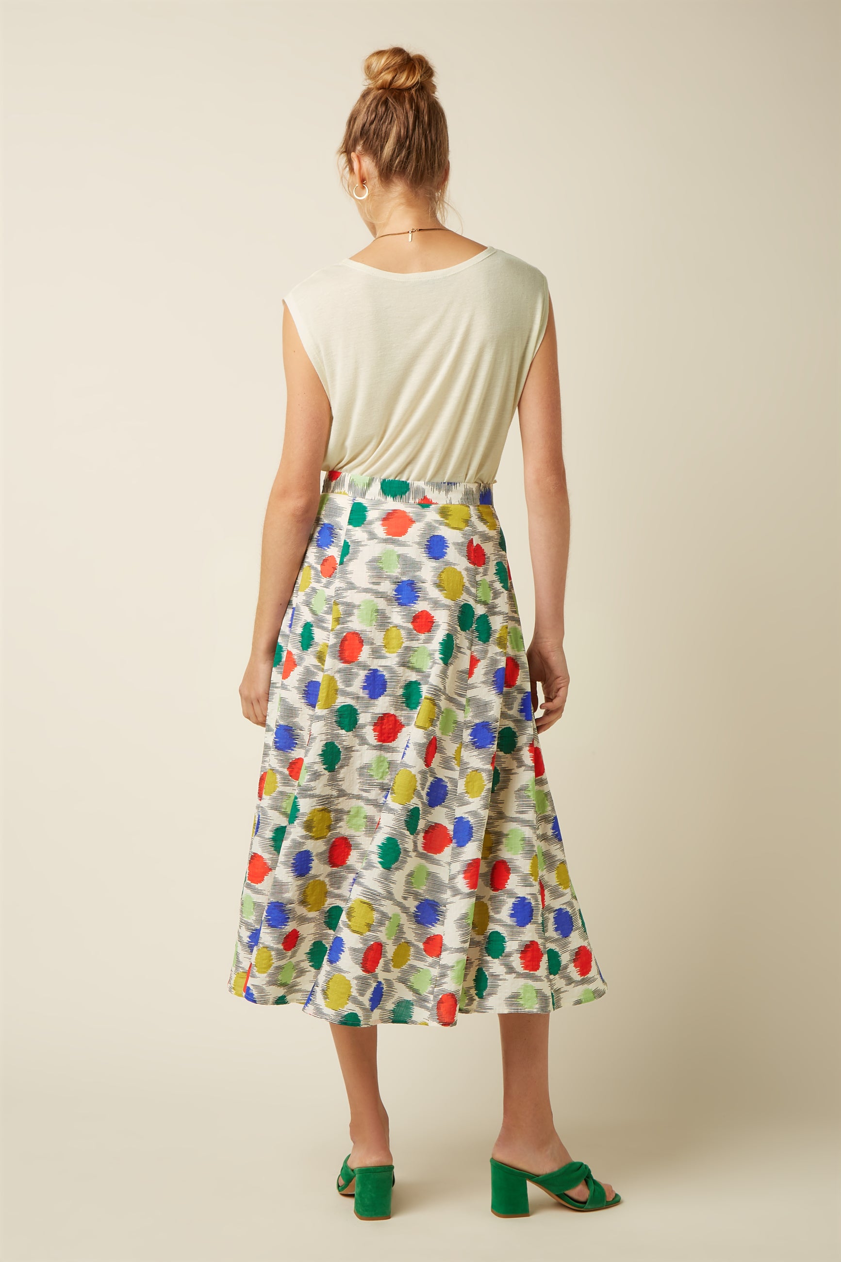 Judy Midi Skirt Walton - Ice Cream