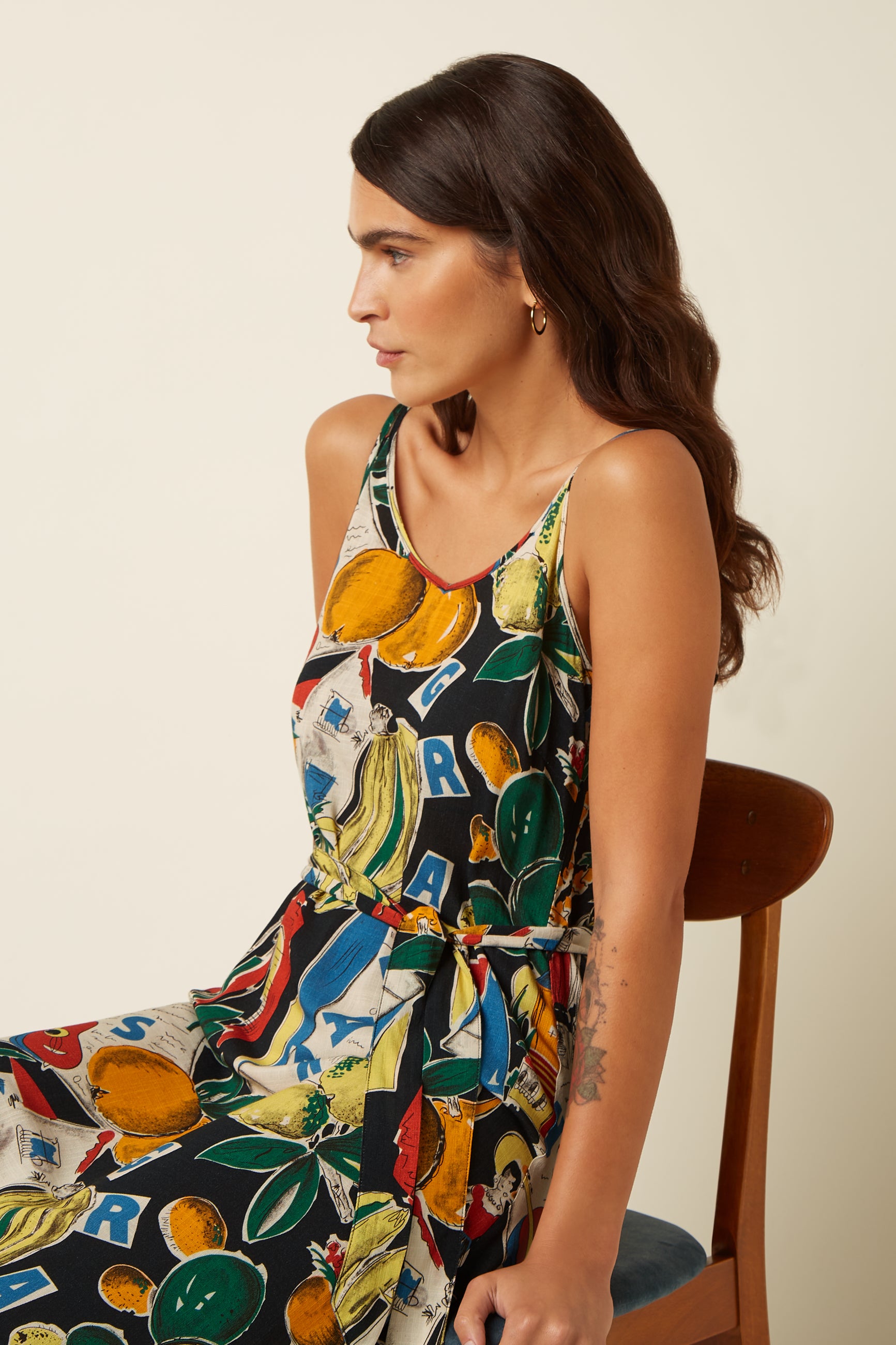 Nadya Dress Tropez - Black