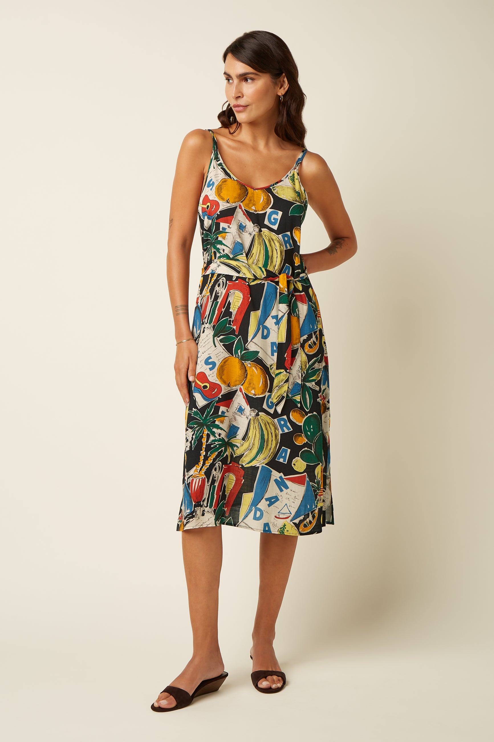 Nadya Dress Tropez - Black