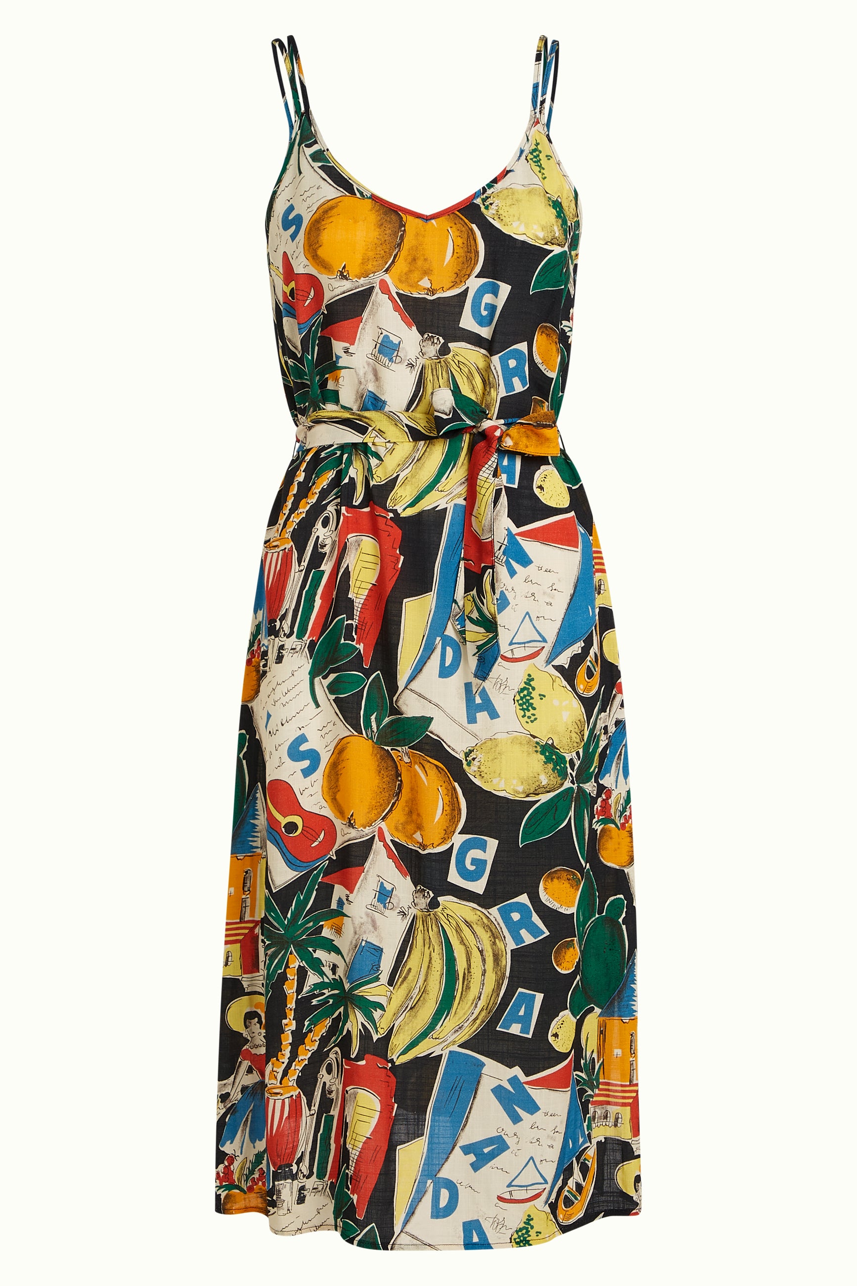 Nadya Dress Tropez - Black