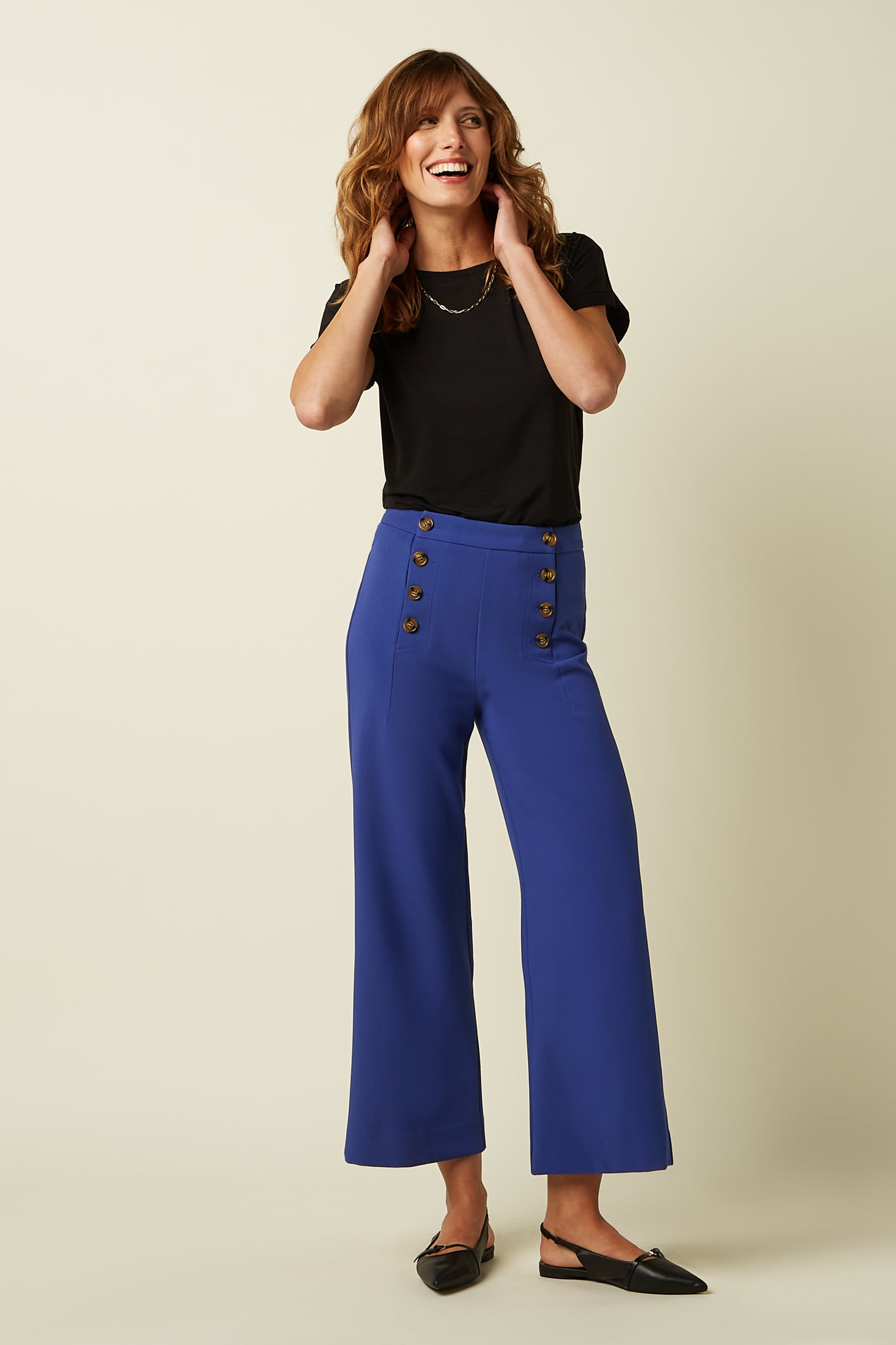 Cinzia Pants Marple - Mazarine