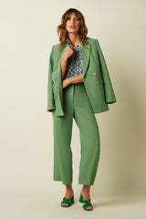 Tina Blazer Long Folly - Jade Green