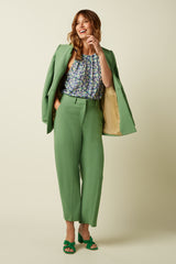 Tina Blazer Long Folly - Jade Green