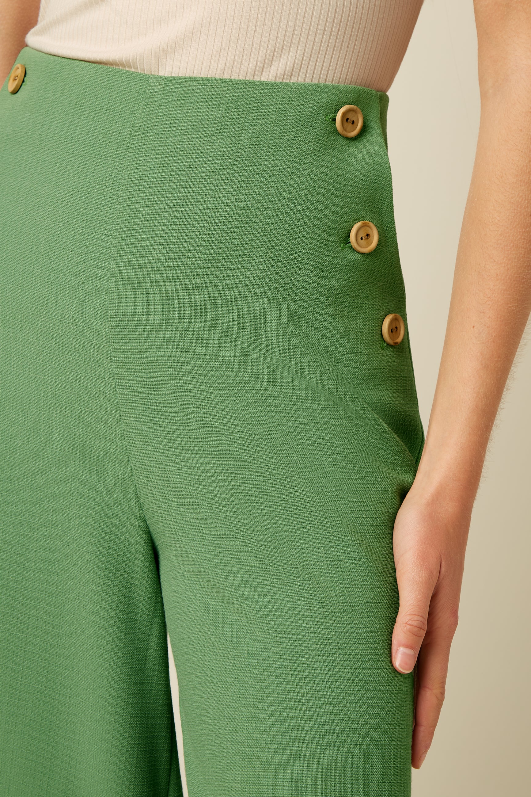 Pia Culotte Folly - Jade Green