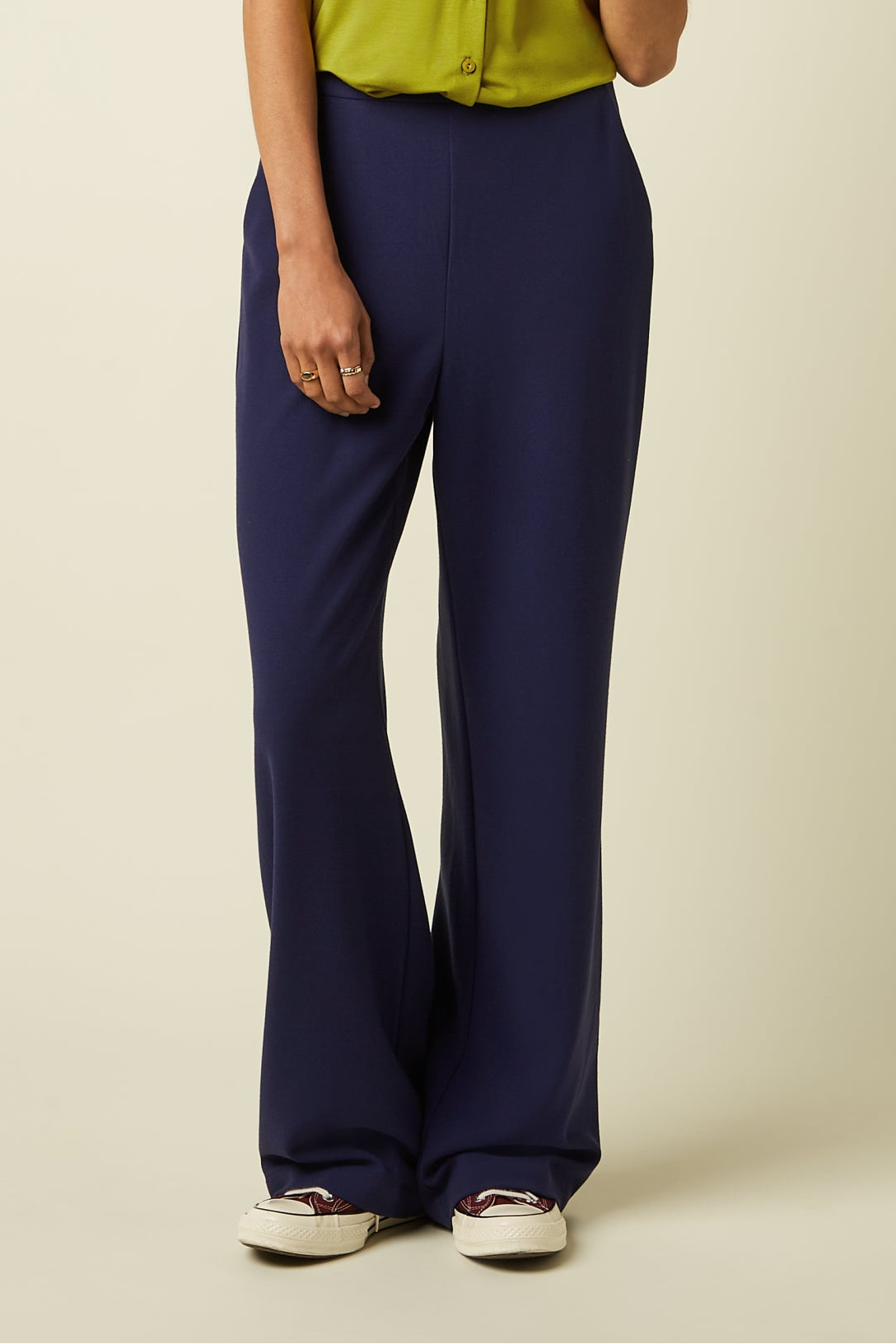 Ethel Pants Woven Crepe - Beacon Blue – King Louie