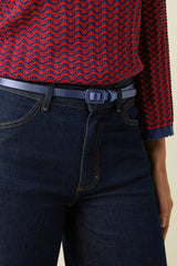 Shiny Belt - Beacon Blue