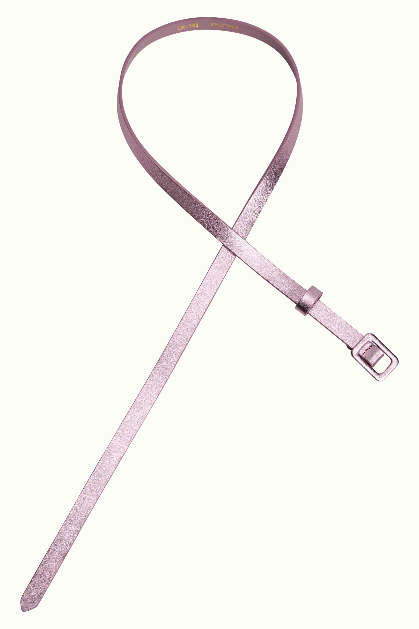 Shiny Belt - Sheer Lilac