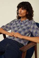 Carina Blouse Haven - Beacon Blue