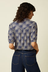 Carina Blouse Haven - Beacon Blue