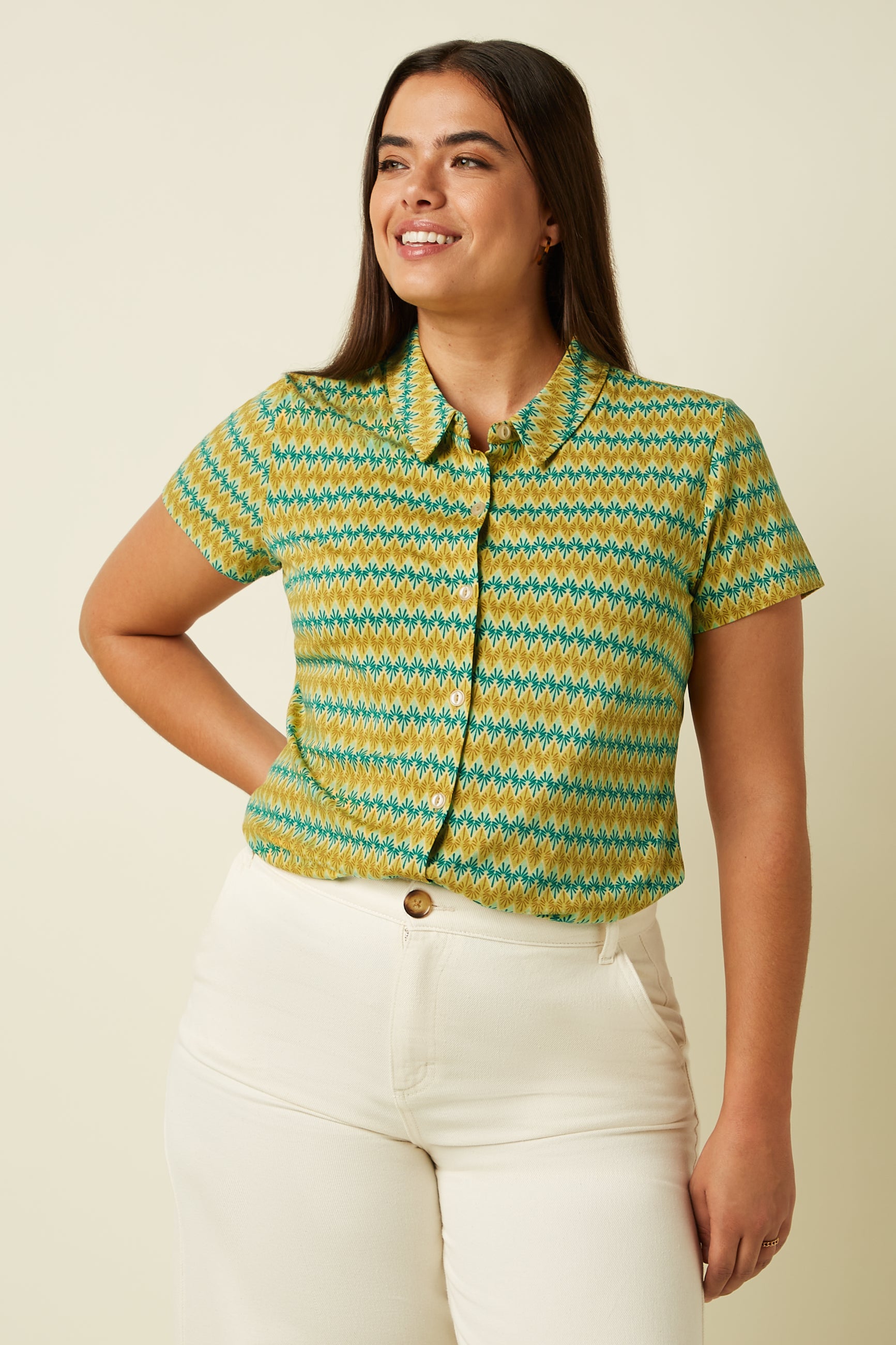 Blouse Saro - Spring Yellow