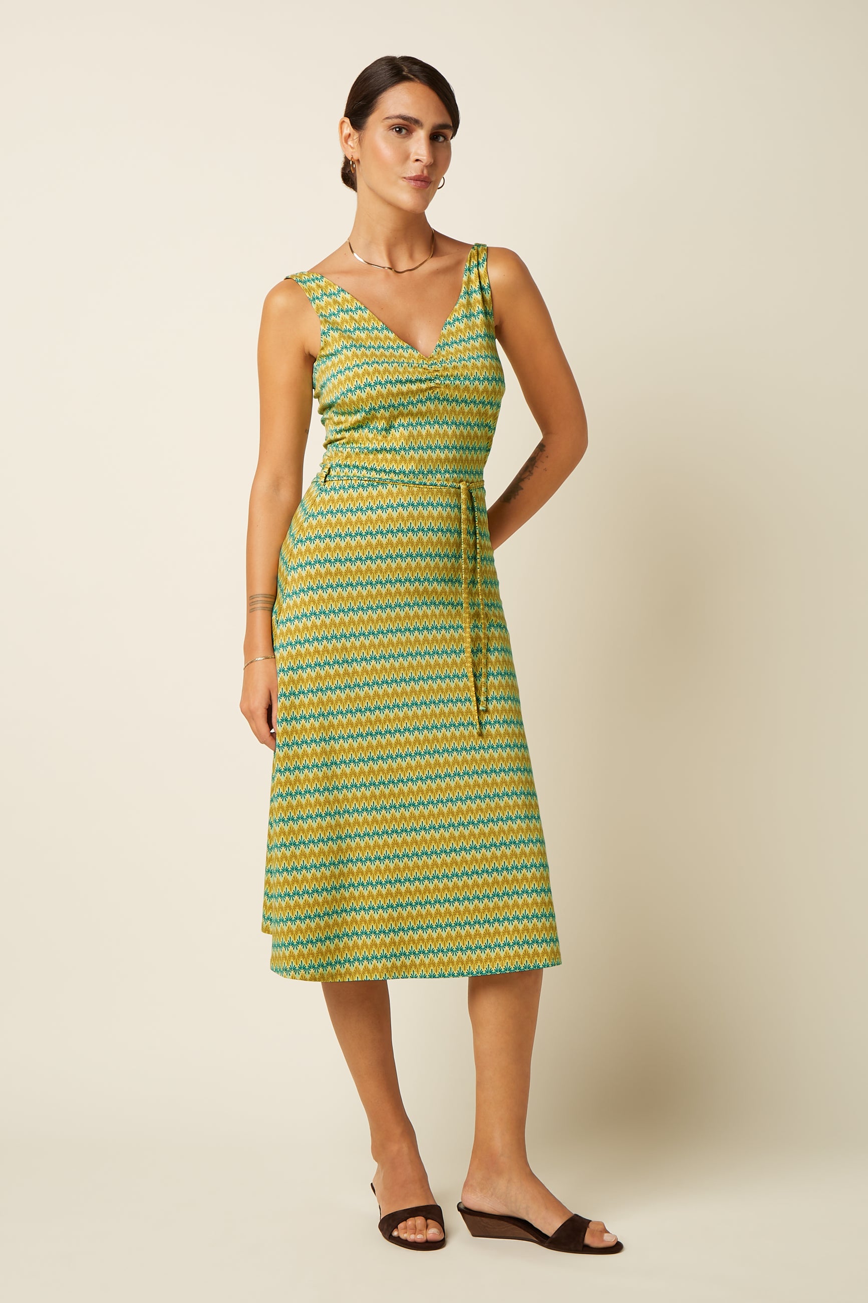 Anna Dress Saro - Spring Yellow